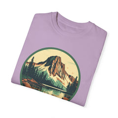 Glacier National Park Graphic, Comfort Colors Soft Relaxed Fit Unisex Garment-Dyed T-shirt