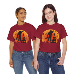 CEMETERY ZOMBIE! Graphic Unisex Heavy Cotton Tee