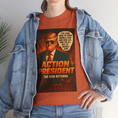 Action President Tee - Political Statement T-Shirt
