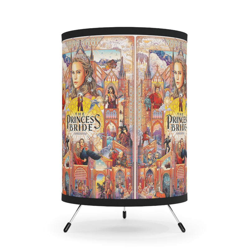 The Princess Bride, Tripod Lamp has High-Res Printed Shade, US\CA plug, Movie Quotes Lamp, unique movie fan gift, gift for him, gift for her