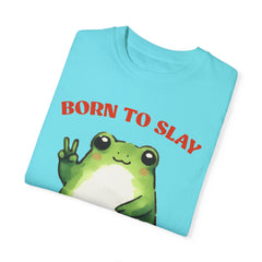 Vintage Style Frog , Born to slay -  Stylish Unisex T Shirt