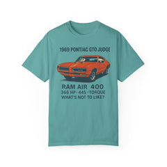 Retro Pontiac 1969 GTO Judge - Unisex Comfort Colors Garment Dyed T-Shirt