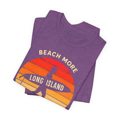 Shinnecock Inlet Beach Vibes Unisex Tee - Surf's Up Long Island | Summer Shirt