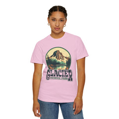 Glacier National Park Graphic, Comfort Colors Soft Relaxed Fit Unisex Garment-Dyed T-shirt