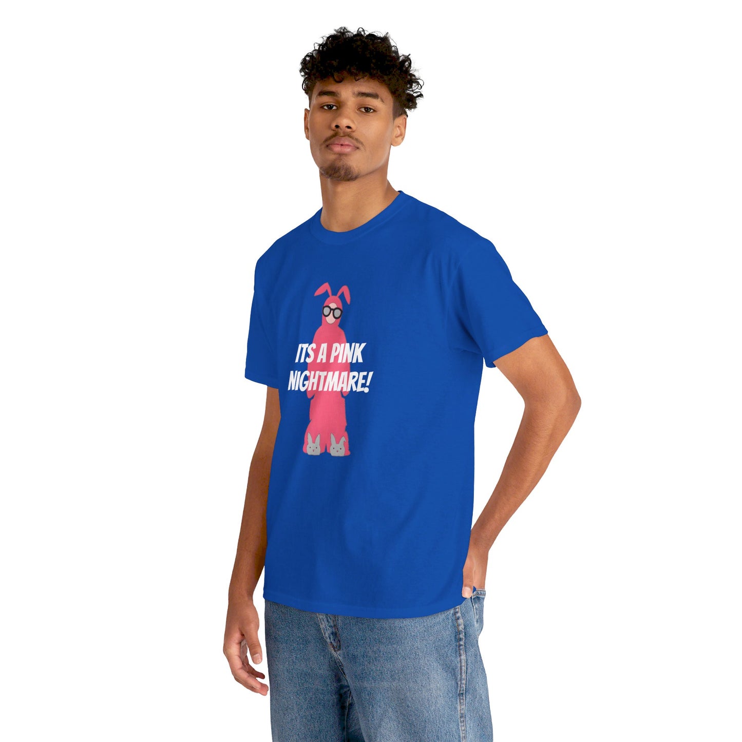 Ralphie Its a Pink Nightmare - Unisex Heavy Cotton Tee