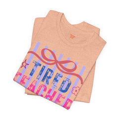 Tired Teacher Summer Club Tee