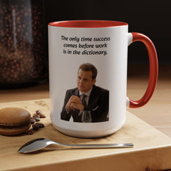 Harvey Specter Quote - 11oz 15oz Accent Coffee Mug