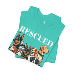 RESCUED IS MY Favorite Breed - Unisex Jersey Short Sleeve Tee