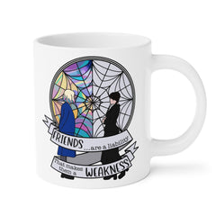 Wednesday Addams - Ceramic Mugs (11oz\15oz\20oz) | Pop Culture | Addams Family | Fan Gift | Gift For Her | Gothic Style Mug | Creepy Comedy