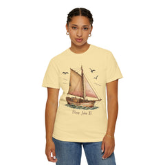 Sloop John B Sailboat T-Shirt — Vintage Nautical Tee