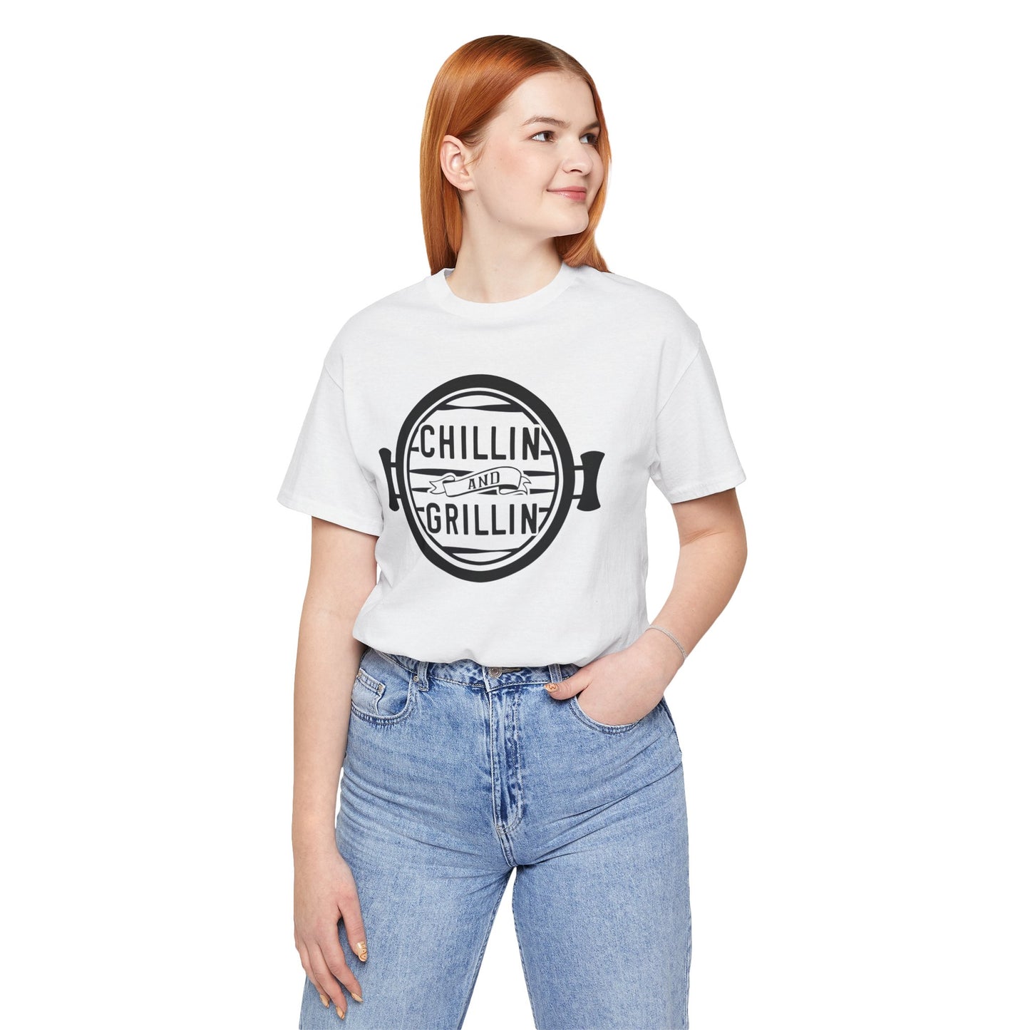 Grillin and Chillin, Unisex Softstyle T-Shirt