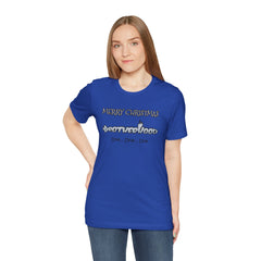 MERRY  CHRISTMAS Submarine Brotherhood -Unisex Jersey Short Sleeve Tee