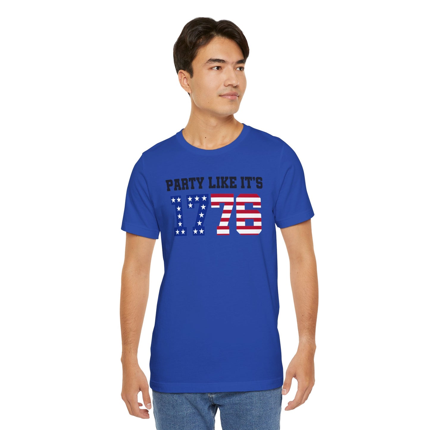 Party Like Its 1776, Graphic Unisex Jersey Short Sleeve Tee