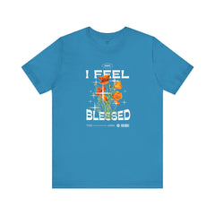I Feel Blessed Tee - Positive Vibes Floral