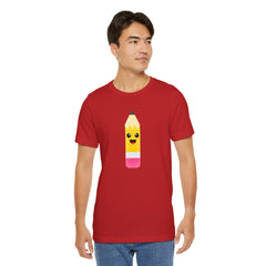 Emoji TEACHER PENCIL- Graphic Unisex Jersey Short Sleeve Tee