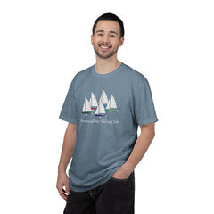 Hempstead Bay Sailing Club T-Shirt — Vintage Sailboat Race Day Tee