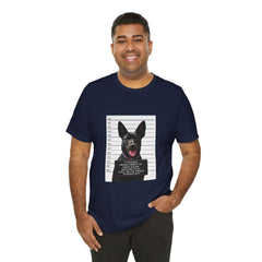 K9 Mugshot Personalized with your Dog T-Shirt
