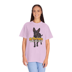 My Therapist Has a Wet Nose Personalized with your dog(s) image T-Shirt