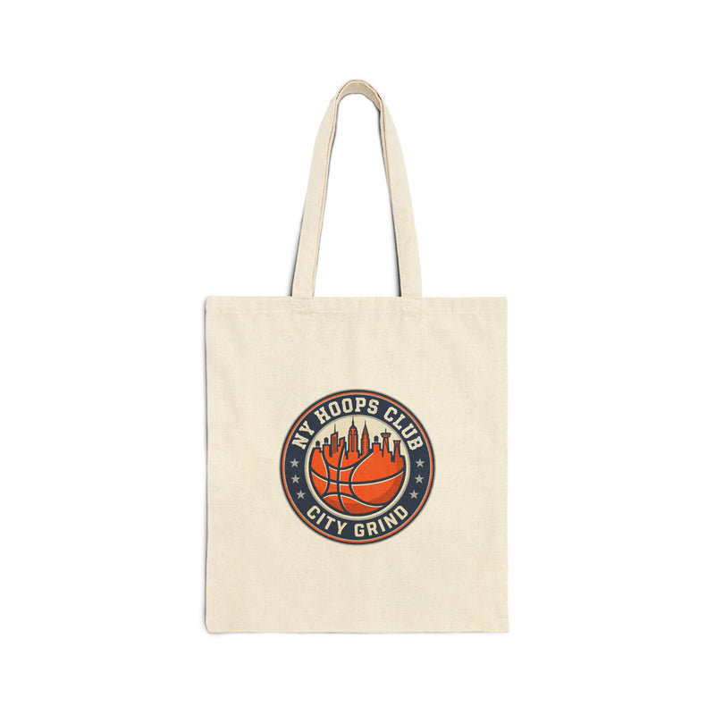 NY Hoops Club City Grind Tote, varsity basketball, streetwear collegiate