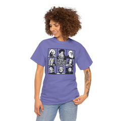 The Brainy Bunch Tee — Vintage Scientist Portraits Graphic T-Shirt