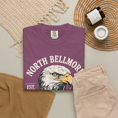 Your Home Town Personalized Eagle T‑Shirt — "Small Town, Big Heart"
