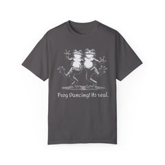 Frog Dancing Its Real, Retro Graphic Shirt, 90s Frog Tee, Nature Shirt, Dancing Frog Tee, Frog Lovers, Vintage Style Relaxed Fit T-shirt