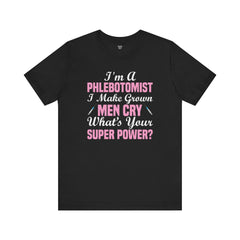 Phlebotomist Humor Tee, Funny Medical Shirt, Nurse Gift, Blood Tech Wear, Cute Phlebotomy Humor, Healthcare Apparel