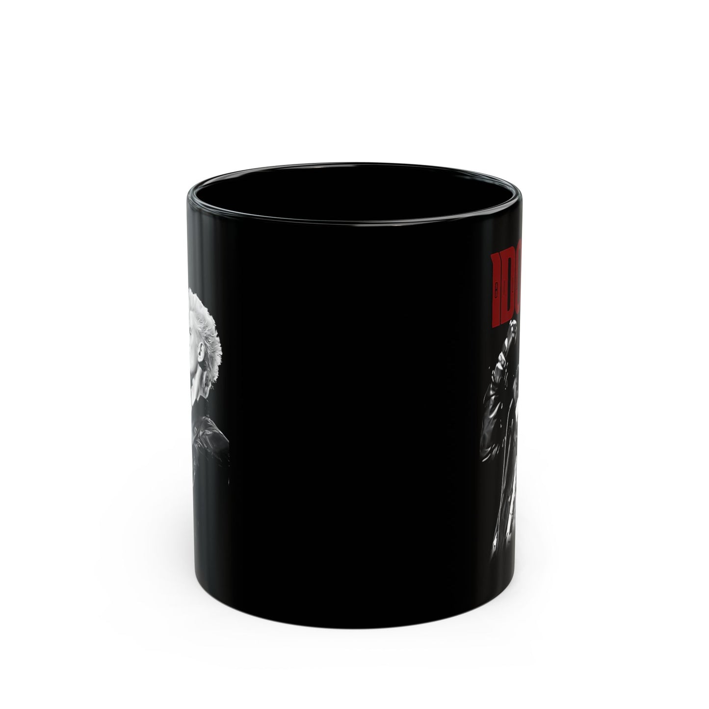 Billy Idol Graphic - Black Mug (11oz, 15oz)