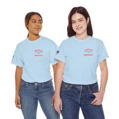 SUBMARINER RED Friday T Shirt with Fouled Anchor, American Flag, FBM / Boomer Silhouette. Remember Everyone Deployed, Dolphins