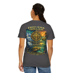 Navy "Frozen Seas & Tropical Seas" T-Shirt — U.S. Navy Blue Nose and Shellback Tribute
