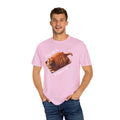 A Fat Cat Is A Happy Cat - Graphic Unisex Garment-Dyed T-shirt