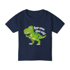 Toddler T-shirt - T Rex Dinosaur Roar-some Vibes Only Graphic