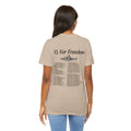 41 For Freedom Unisex Jersey Short Sleeve Tee