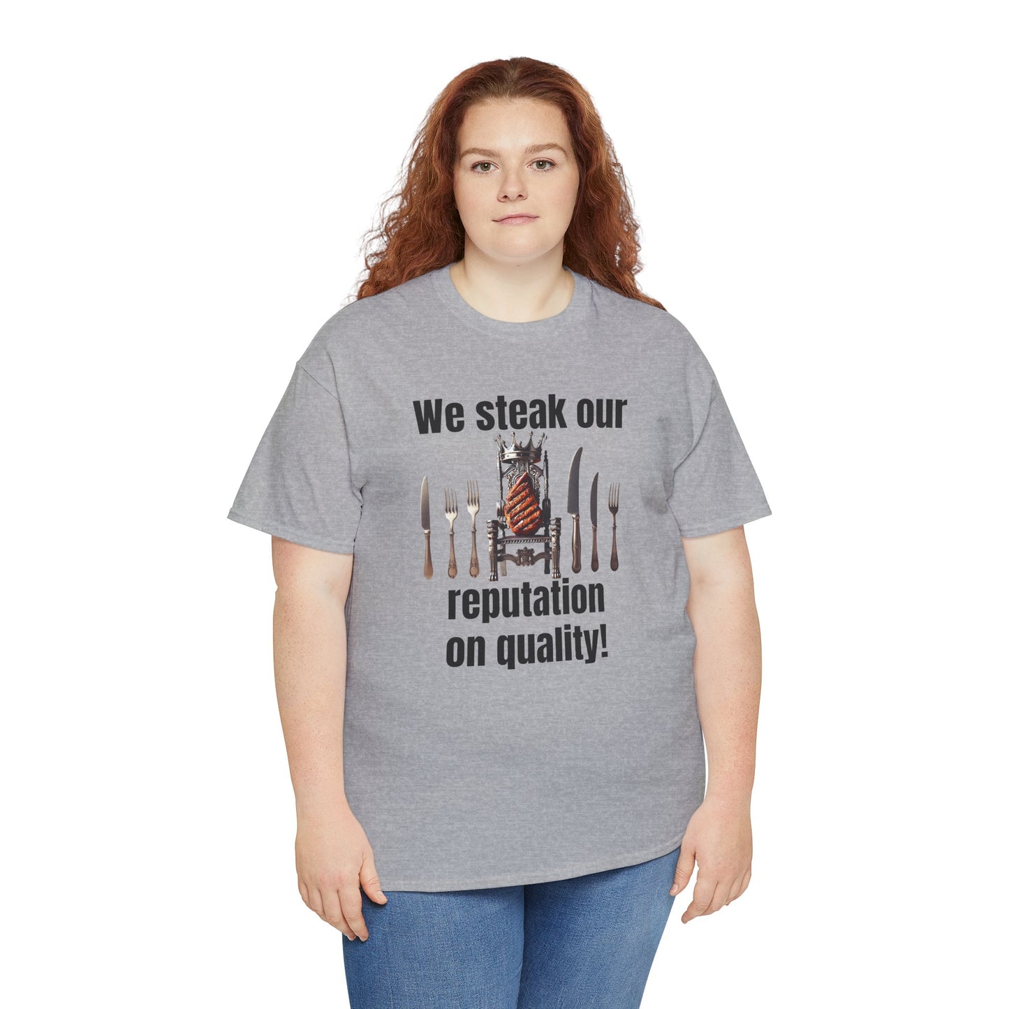 Butcher We steak our reputation on quality! - Unisex Tee