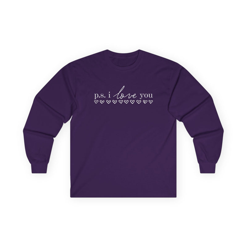 PS I Love You - Ultra Cotton Long Sleeve Tee