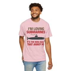 Submarine Lover Nautical Tee, Graphic Submarine Shirt | Summer Casual