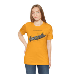 How Submarines Work Unisex Tee - Educational Graphic Shirt for Maritime Enthusiasts