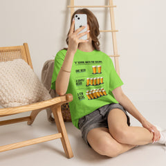 T-Shirt -  "A" School Math for Sailors Funny Beer Graphic Tee