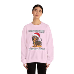 Everyone needs a little Christmas weiner - Unisex Heavy Blend™ Crewneck Sweatshirt