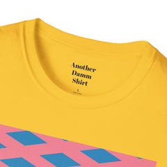 Dope Pop Art Girl Unisex Softstyle T-Shirt