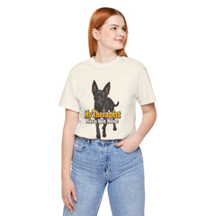 My Therapist Has A Wet Nose Personalized with your dog(s) image T-Shirt