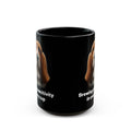 Basset Hound Black Mug (11oz, 15oz), Brewing Pawsitivity In Every Cup