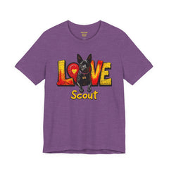 Personalized Love Your Dog T-Shirt — Designed with your dogs name and picture Graphic Tee