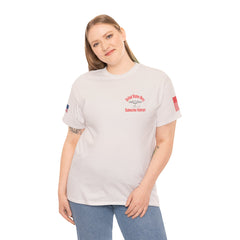SUBMARINER RED Friday T Shirt with Fouled Anchor, American Flag, FBM / Boomer Silhouette. Remember Everyone Deployed, Dolphins
