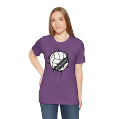 Personalized Name Volley Ball Unisex Tee Shirt