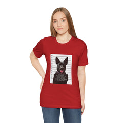 K9 Mugshot Personalized with your Dog T-Shirt