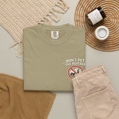 Wyoming Funny Roadtrip T-Shirt — "Three Things You Don’t Do in Wyoming" Adventure Tee