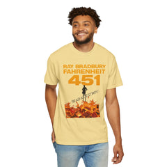 Fahrenheit 451 Graphic T-shirt, Unisex Book Lover Tee, Literary Gift, Reading Enthusiast Apparel, Ray Bradbury Merch, Cozy Casual Wear