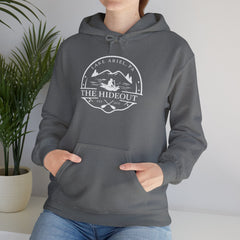 The Hideout Adventure Hoodie – Lake Ariel, PA Mountain Graphic Hooded Sweatshirt