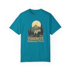 Yosemite National Park Graphic, Comfort Colors Soft Relaxed Fit Unisex Garment-Dyed T-shirt